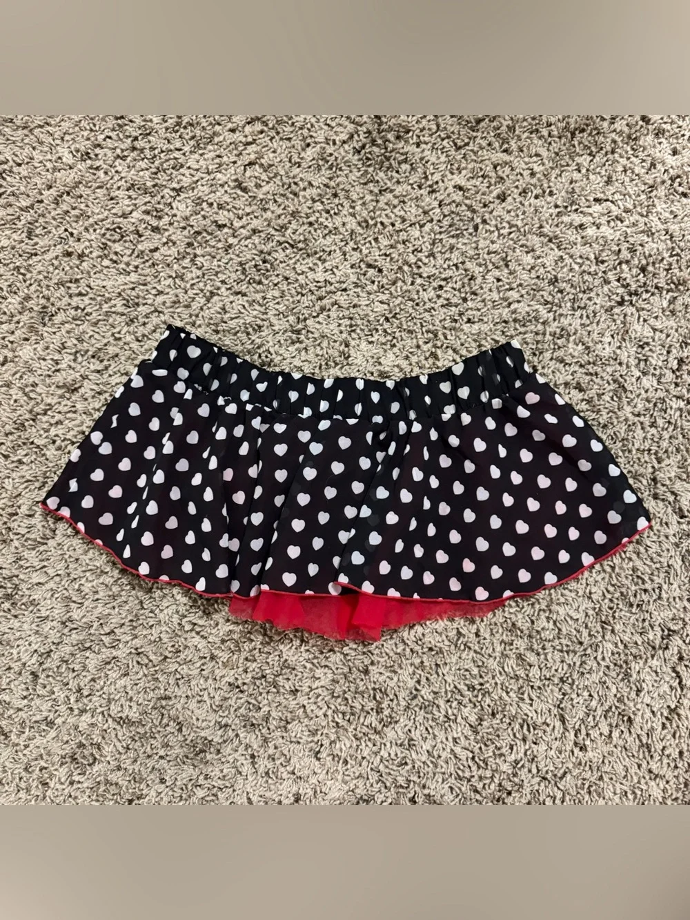Frederick’s of Hollywood Lingerie Mini Skirt with Thong